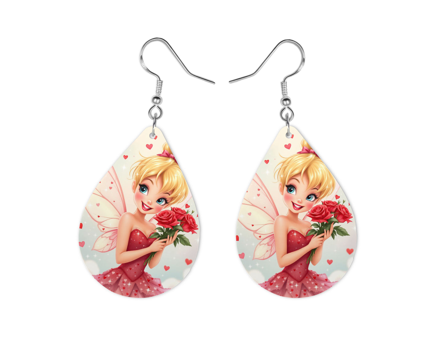 Fée Clochette - Personnalisation | St Valentin Personnalisation Disney Shop | Anylem Beauty Boucle d’oreilles 