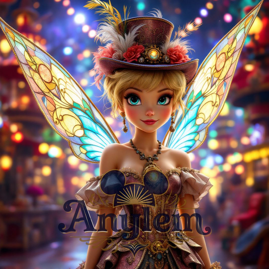 Fée Clochette - Personnalisation | Steampunk Personnalisation Disney Shop | Anylem Beauty 