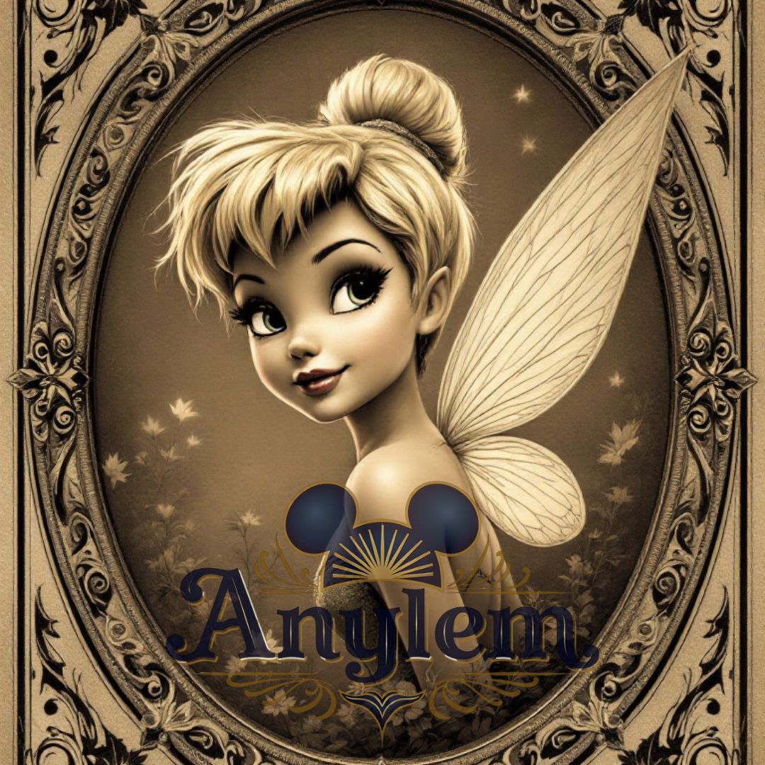 Fée Clochette - Personnalisation | Vintage Personnalisation Disney Shop | Anylem Beauty 