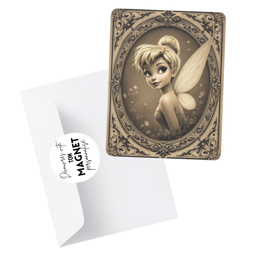 Fée Clochette - Personnalisation | Vintage Personnalisation Disney Shop | Anylem Beauty Magnet 