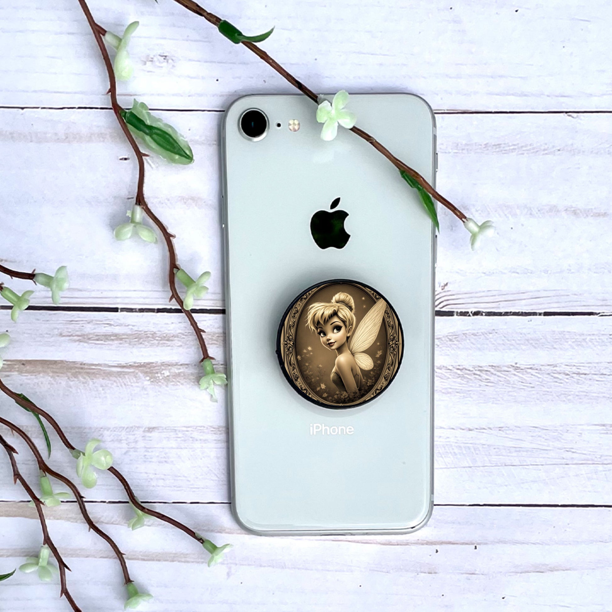 Fée Clochette - Personnalisation | Vintage Personnalisation Disney Shop | Anylem Beauty Phone grip 