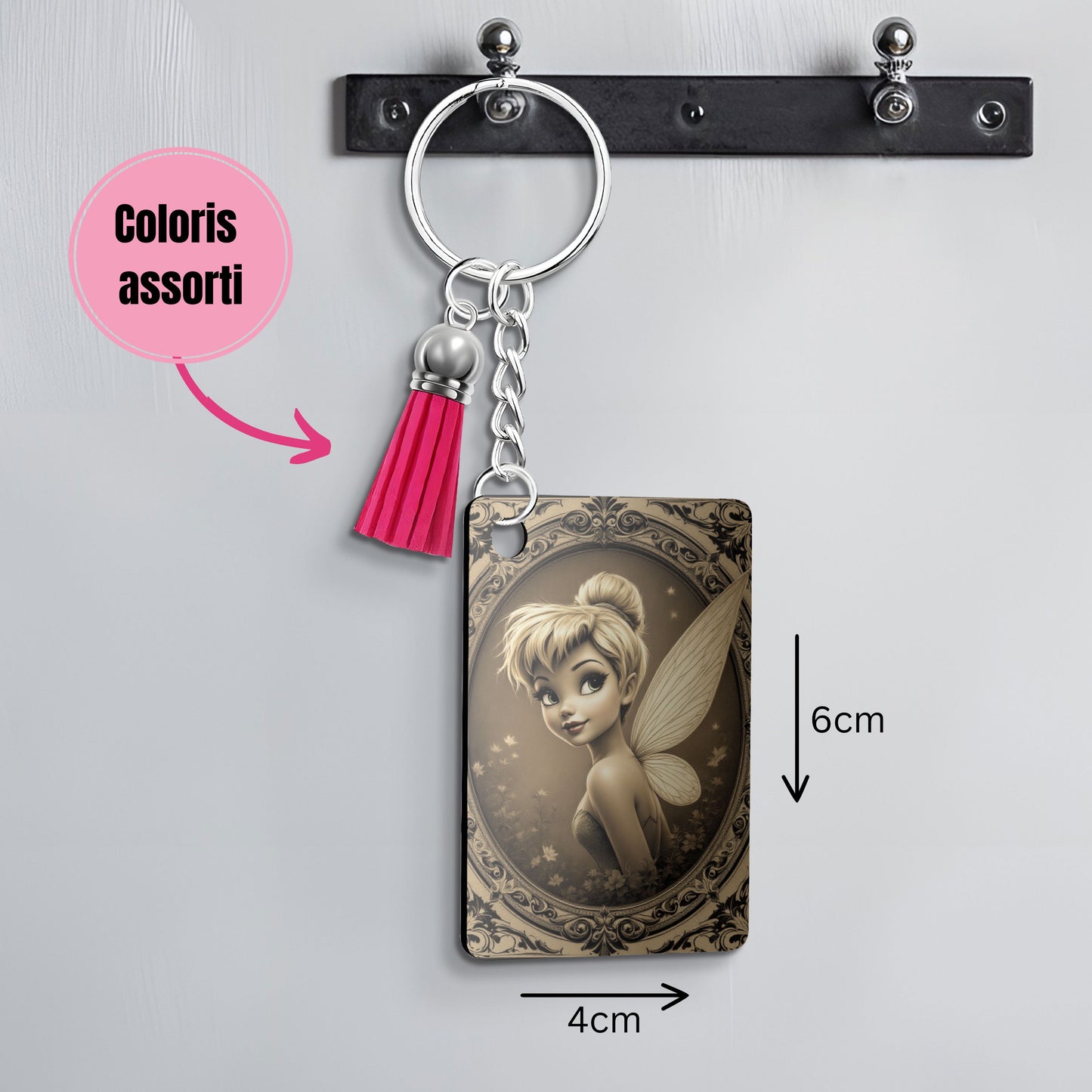 Fée Clochette - Personnalisation | Vintage Personnalisation Disney Shop | Anylem Beauty Porte clé 