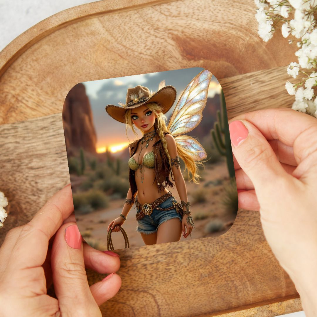 Fée Clochette - Personnalisation | Western Personnalisation Disney Shop | Anylem Beauty Dessous de verres 