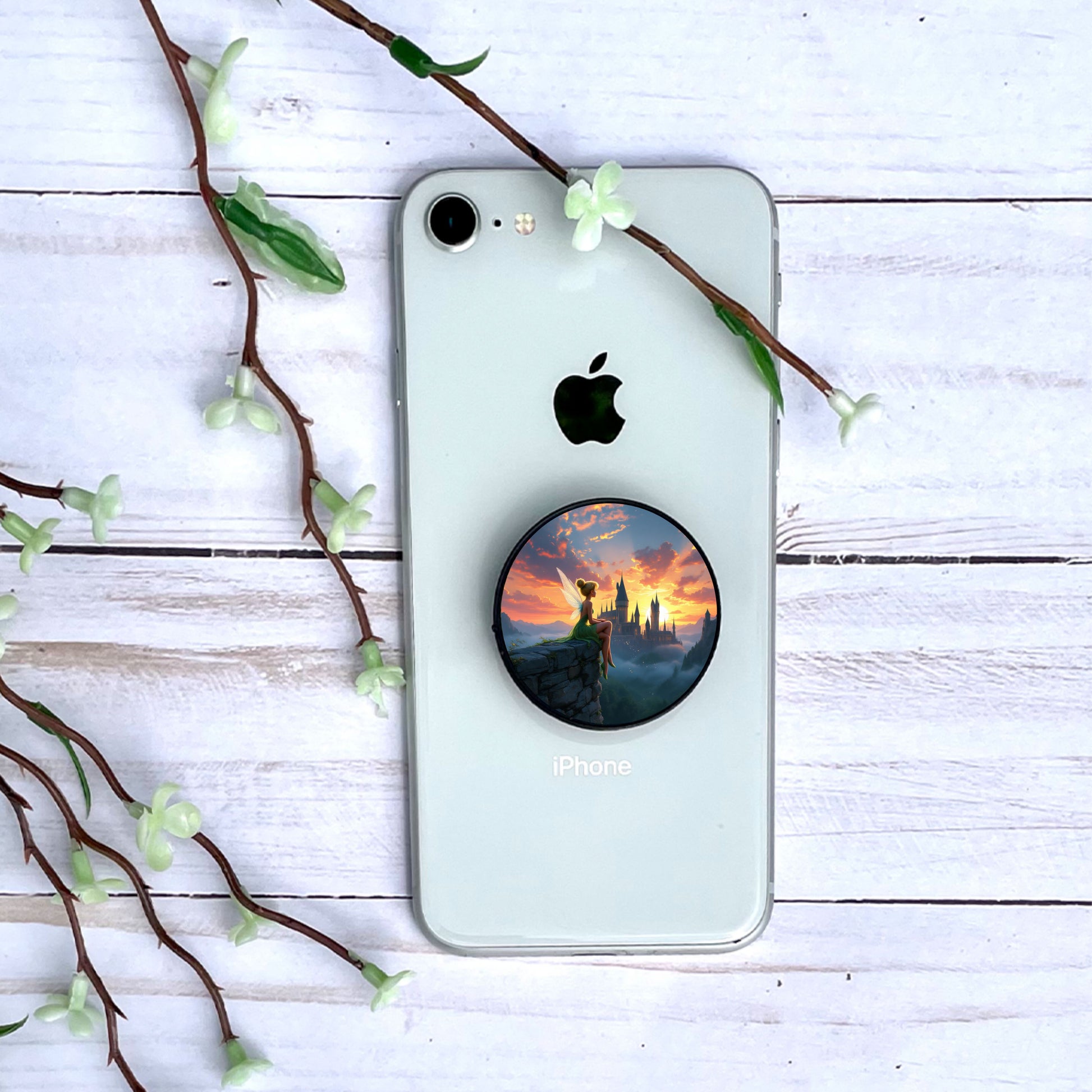 Fée Clochette - Phone Grip | Couché de soleil à Poudlard Phone Grip Disney Shop | Anylem Beauty 
