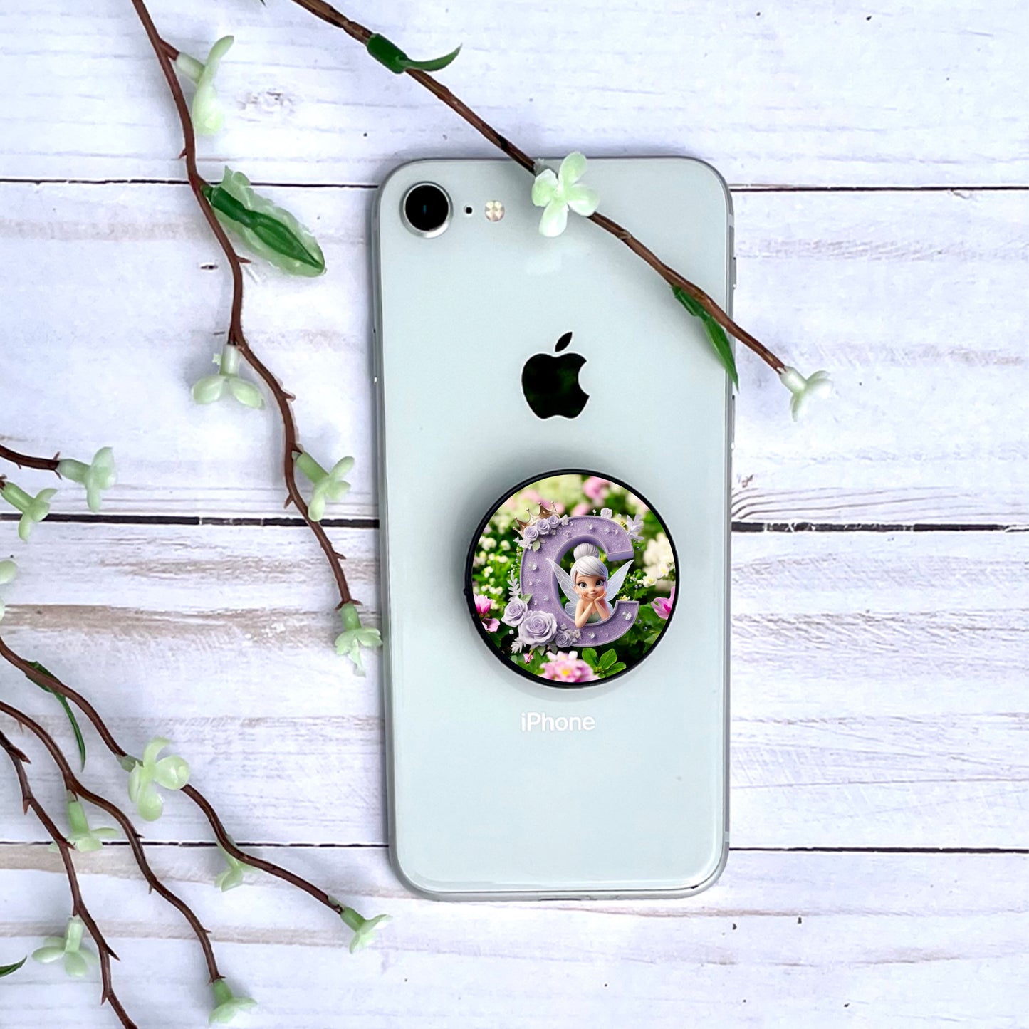 Fée Clochette - Phone Grip | Lettrage Phone Grip Disney Shop | Anylem Beauty C 