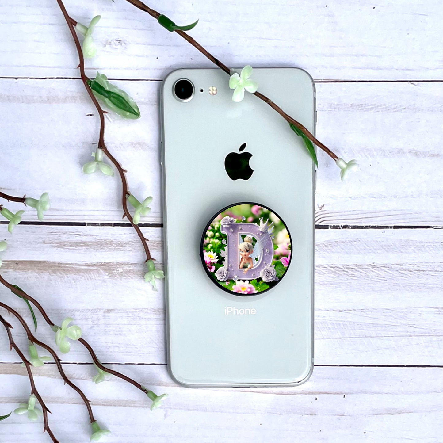 Fée Clochette - Phone Grip | Lettrage Phone Grip Disney Shop | Anylem Beauty D 