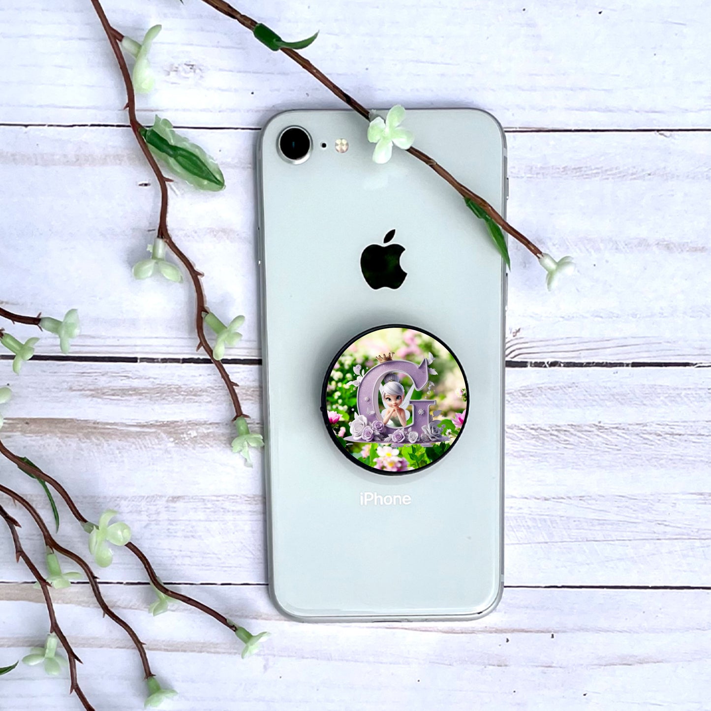 Fée Clochette - Phone Grip | Lettrage Phone Grip Disney Shop | Anylem Beauty G 