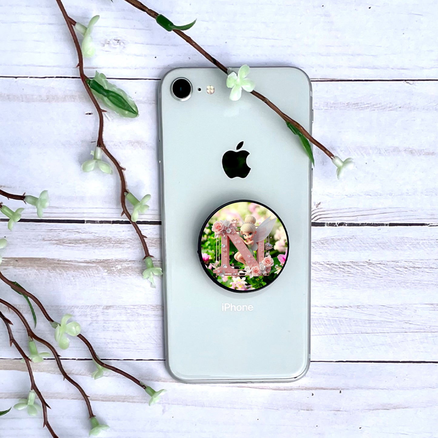 Fée Clochette - Phone Grip | Lettrage Phone Grip Disney Shop | Anylem Beauty N 