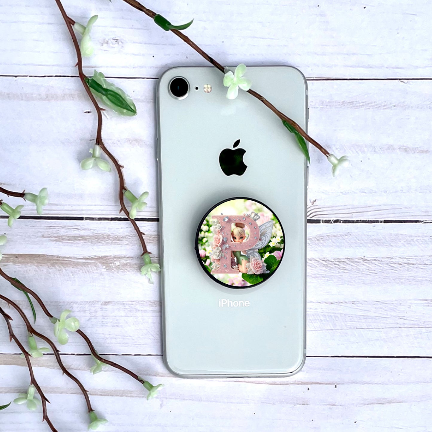 Fée Clochette - Phone Grip | Lettrage Phone Grip Disney Shop | Anylem Beauty P 