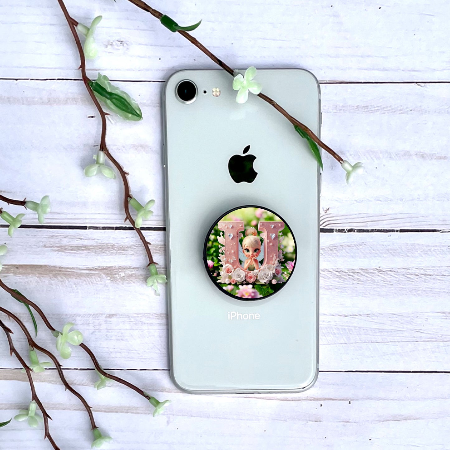 Fée Clochette - Phone Grip | Lettrage Phone Grip Disney Shop | Anylem Beauty U 