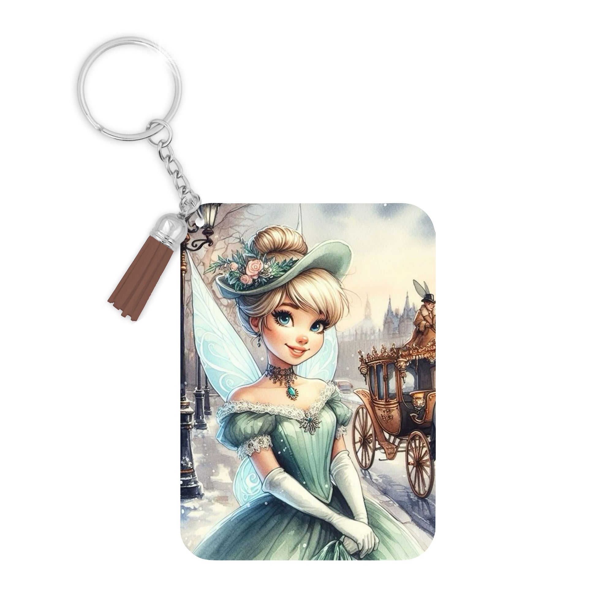 Fée Clochette - Porte Clé avec prénom | Années 20 Porte-clés Disney Shop | Anylem Beauty 