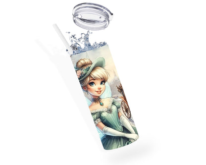 Fée Clochette - Thermos en acier inoxydable 600ml | Années 20 Thermos inoxydable Disney Shop | Anylem Beauty 