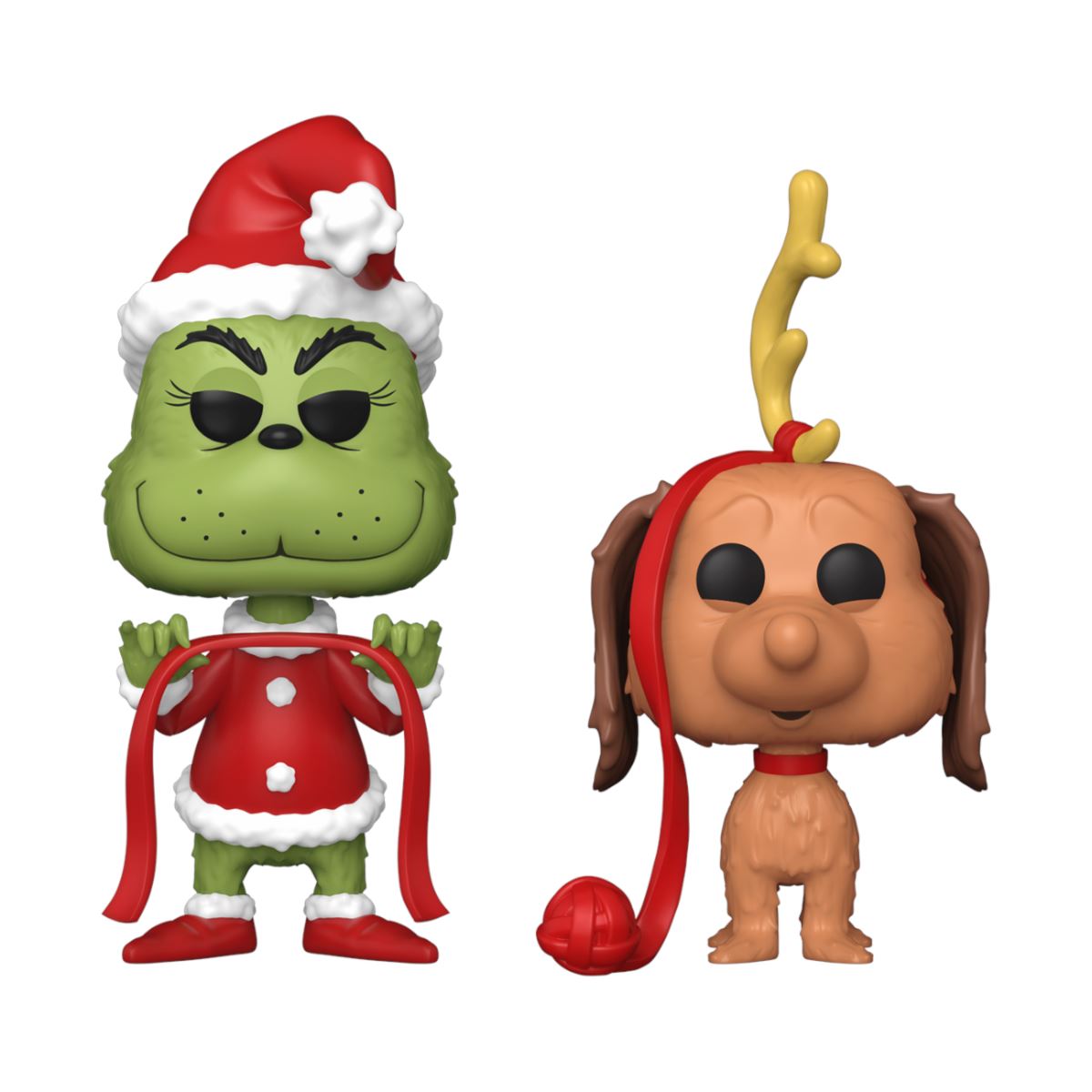 Grinch - Figurines POP de Noel | Duo Grinch & Max Figurines POP ID9 