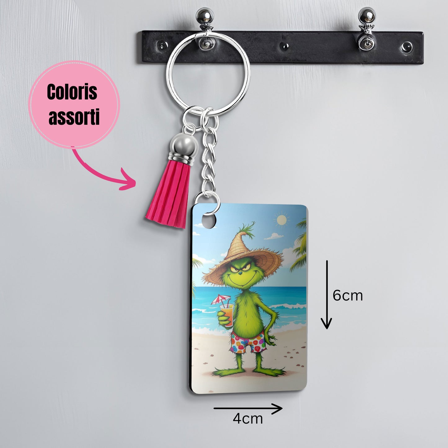 Grinch - Personnalisation | Plage Personnalisation Disney Shop | Anylem Beauty Porte clé 