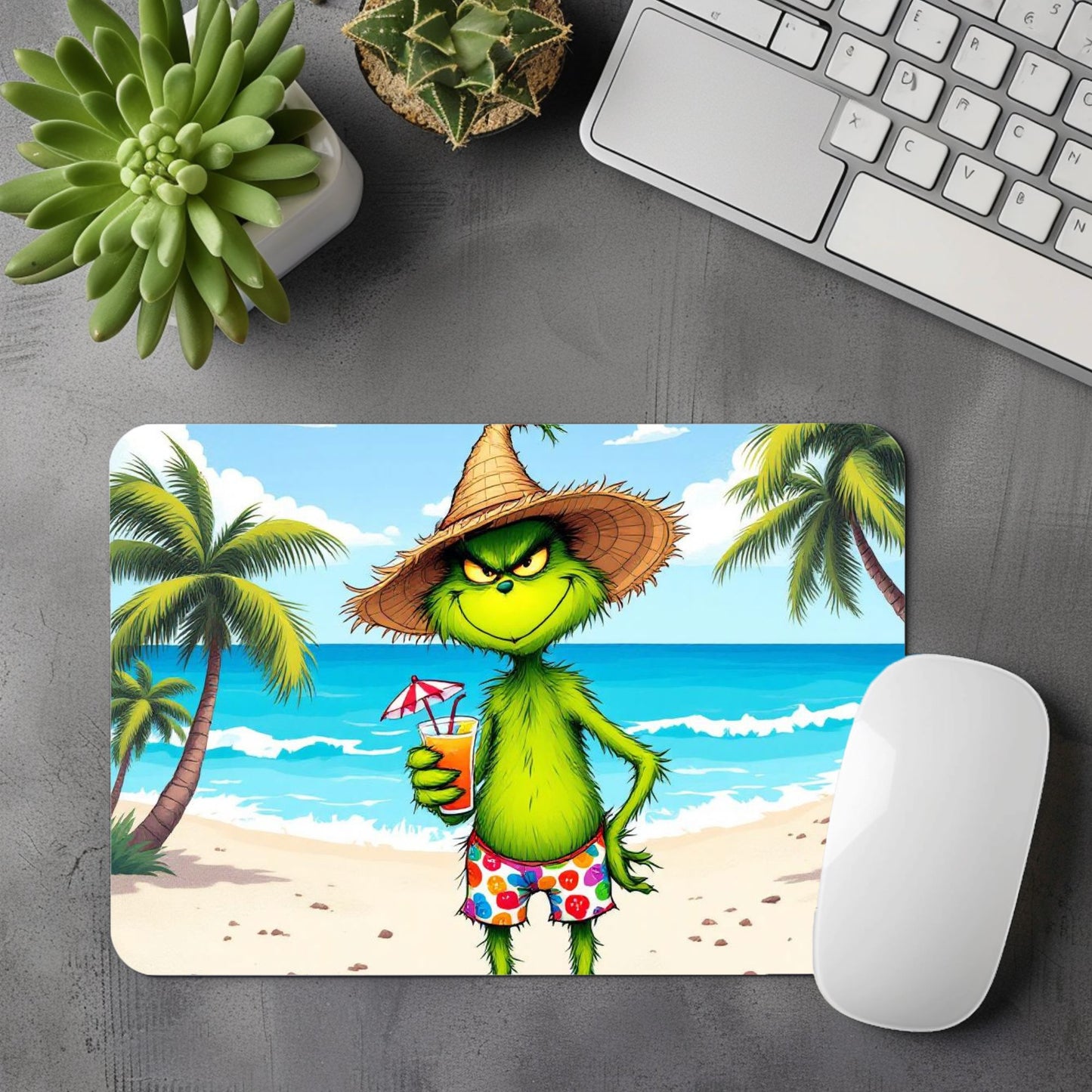 Grinch - Personnalisation | Plage Personnalisation Disney Shop | Anylem Beauty Tapis 