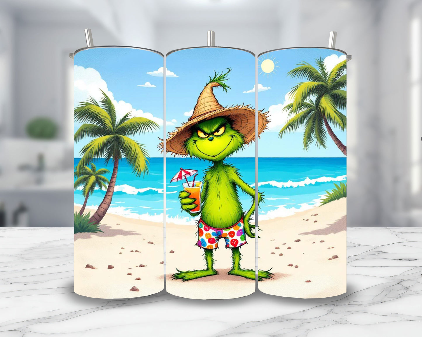 Grinch - Personnalisation | Plage Personnalisation Disney Shop | Anylem Beauty Thermos 570ml 