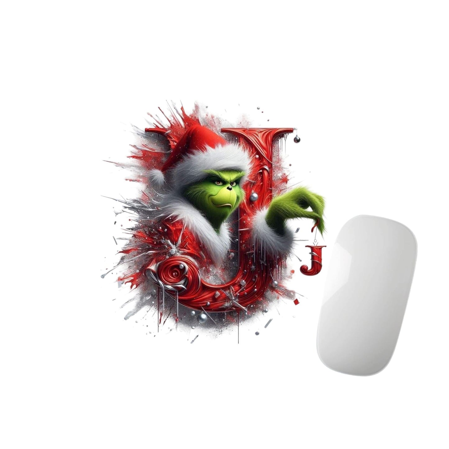 Grinch - Tapis de Souris | Lettrages Tapis de souris Disney Shop | Anylem Beauty J 