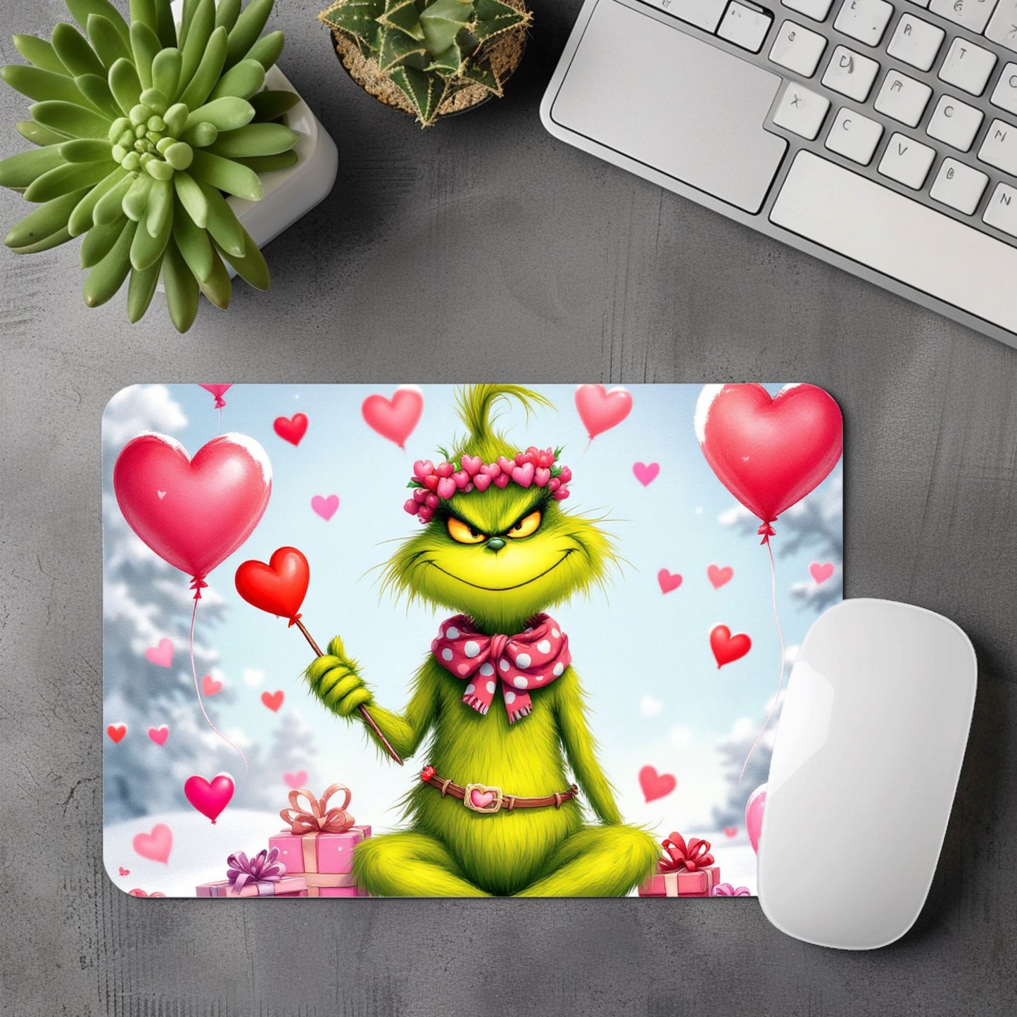 Grinch - Tapis de souris | St Valentin Tapis de souris Disney Shop | Anylem Beauty 