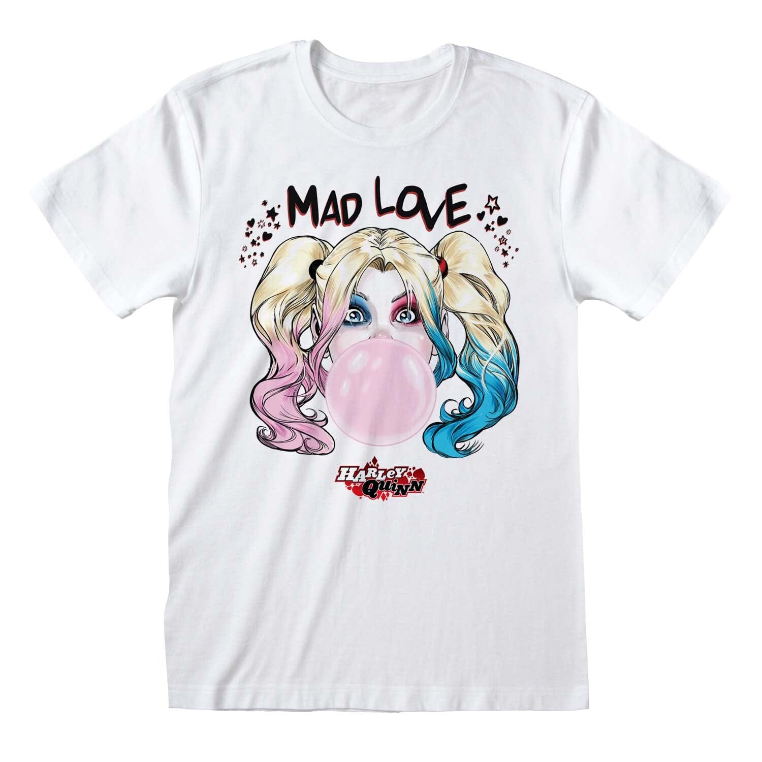 Harley Quinn - T-shirt blanc | Différentes tailles T-shirt Heroes Inc Europ 