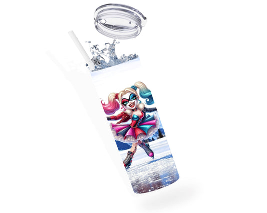 Harley Quinn- Thermos en acier inoxydable 600ml | Ice Thermos inoxydable Disney Shop | Anylem Beauty 