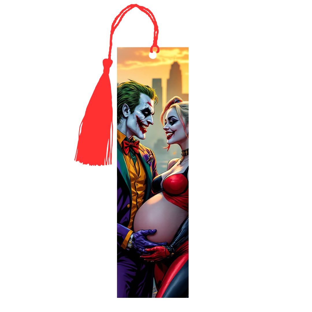 Harley Quinn x Joker - Marque-Pages | Grossesse Marque-page Disney Shop | Anylem Beauty 