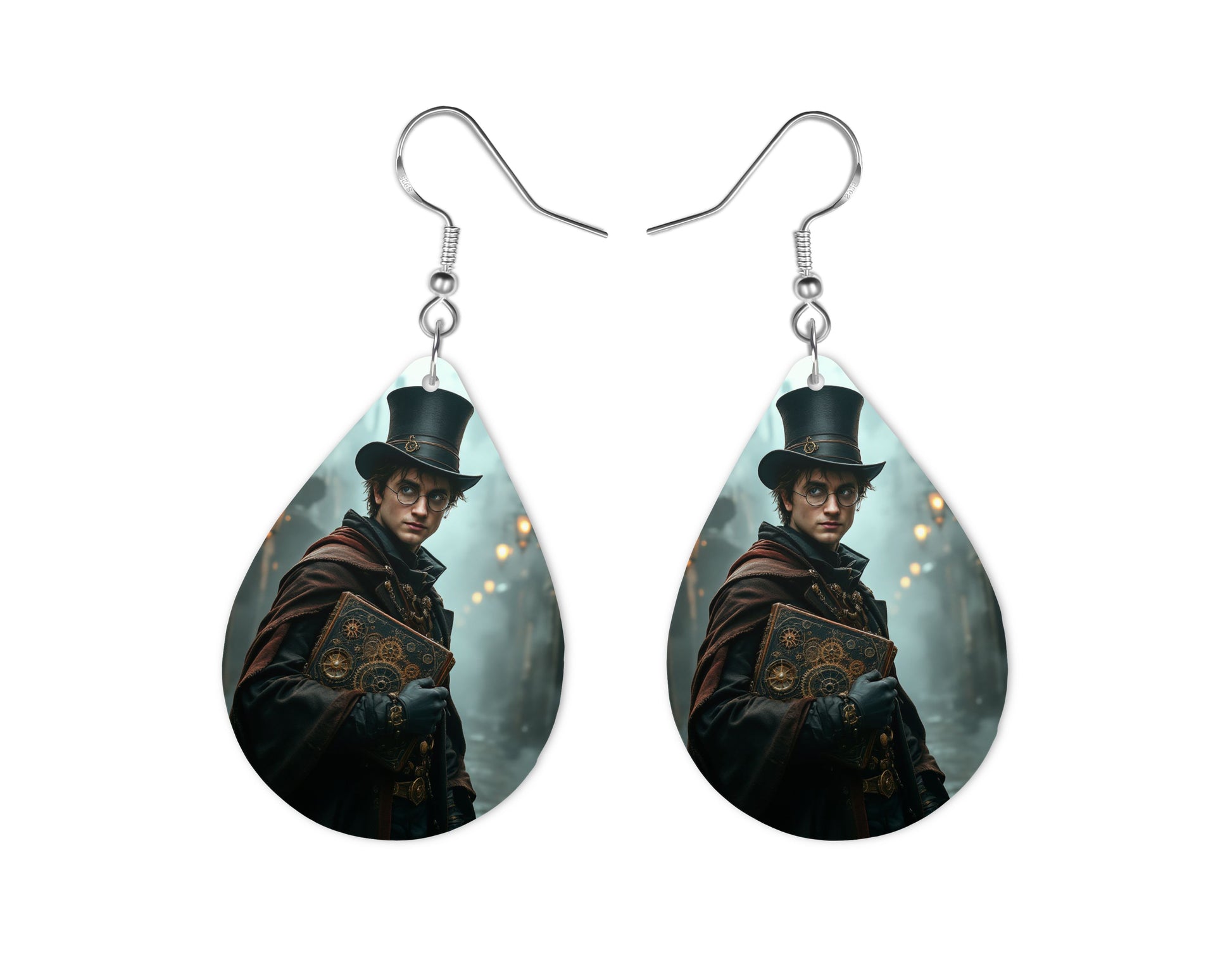 Harry Potter - Personnalisation | Steampunk Personnalisation Disney Shop | Anylem Beauty Boucle d’oreilles 