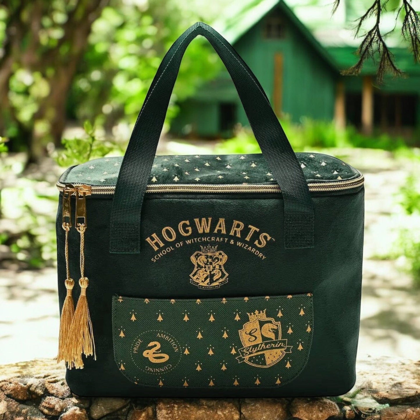 PRE COMMANDE Maroquinerie - Harry Potter - Sac à Lunch Serpentard Bagages et maroquinerie WIDDOP and Co. 