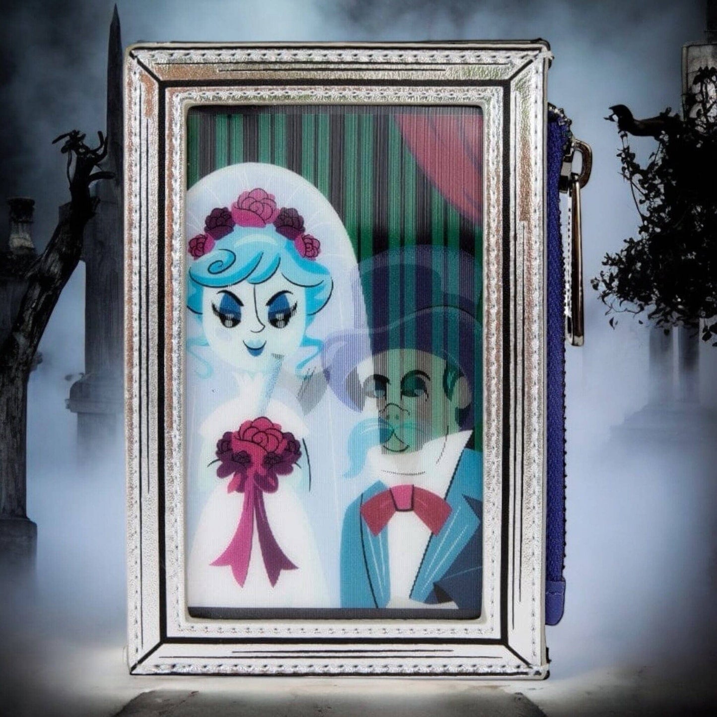 PRE COMMANDE Loungefly - Porte Cartes Haunted Mansion Bagages et maroquinerie ID9 