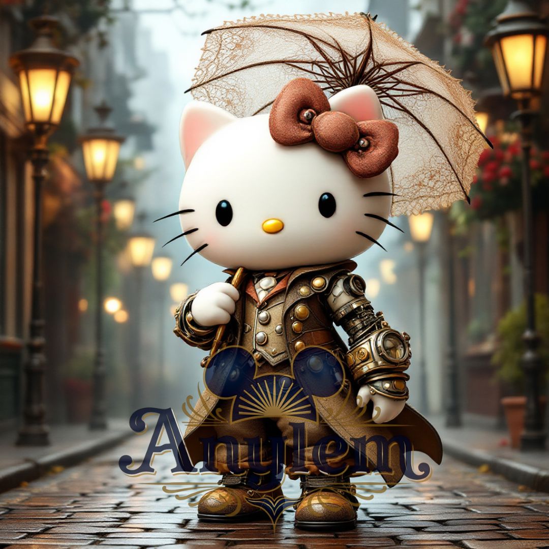 Hello Kitty - Personnalisation | Steampunk Personnalisation Disney Shop | Anylem Beauty 