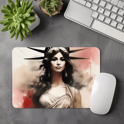 IA - Thème "Liberté" Tirage Photo Anylem Beauty Tapis de Souris 