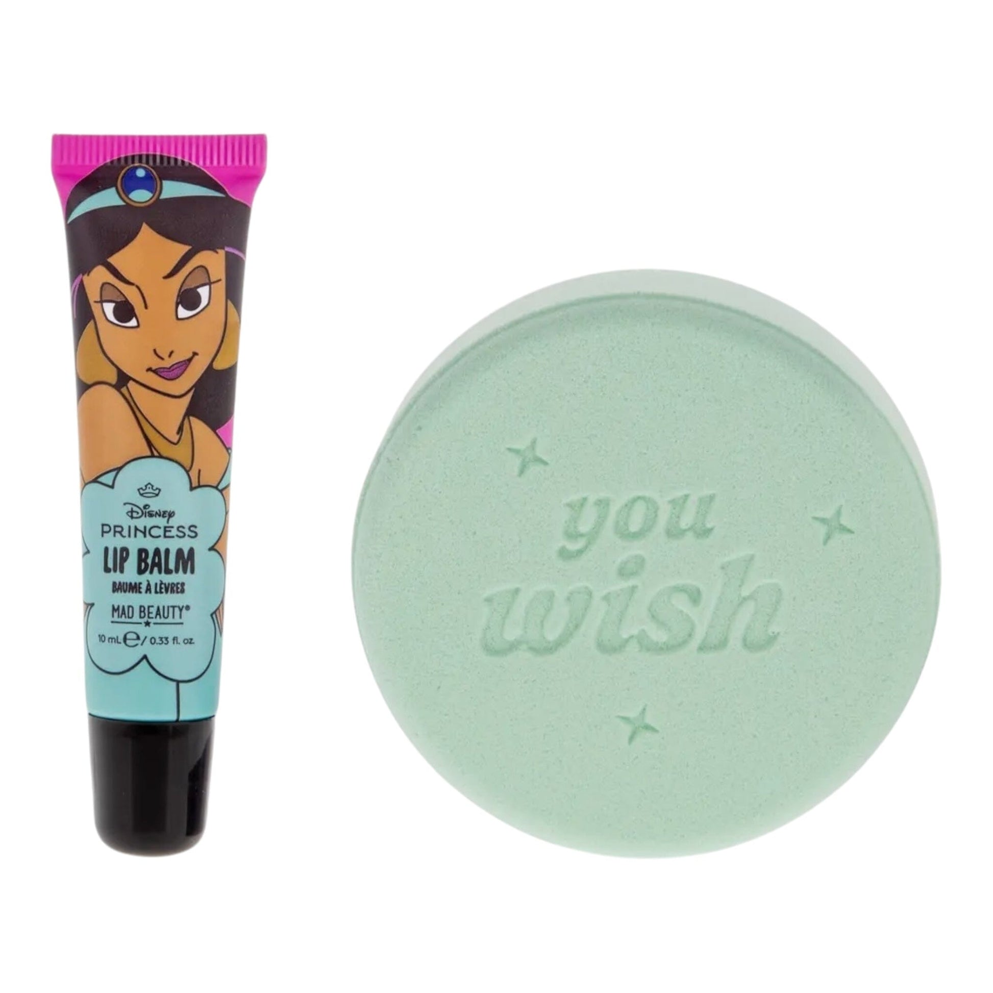 Jasmine - Bombe de bain et stick de soins pour lèvres Bombes de Bain Disney Shop | Anylem Beauty 