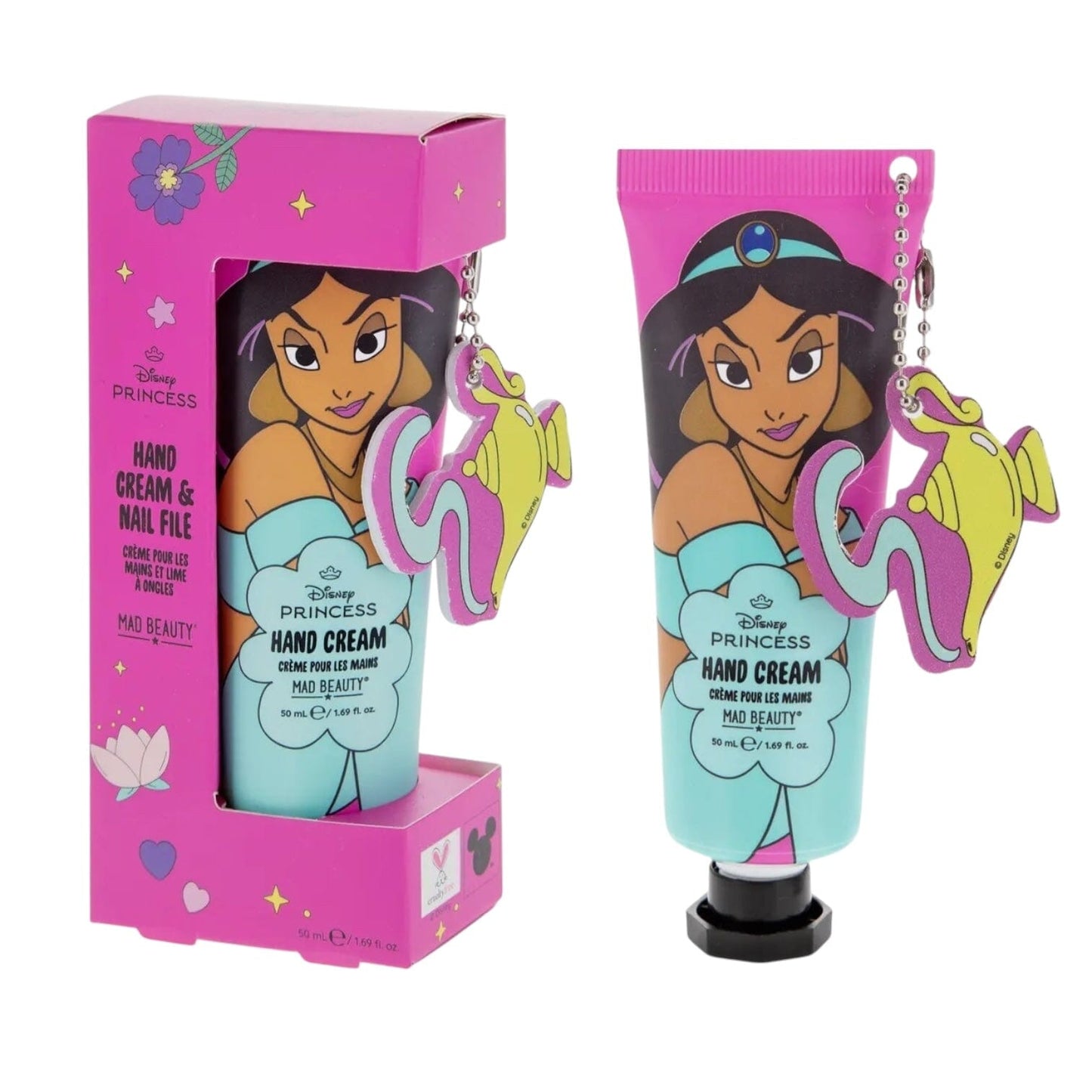 Jasmine - LOT Masque gel visage + chouchou + crème mains Coffret soins Disney Shop | Anylem Beauty 