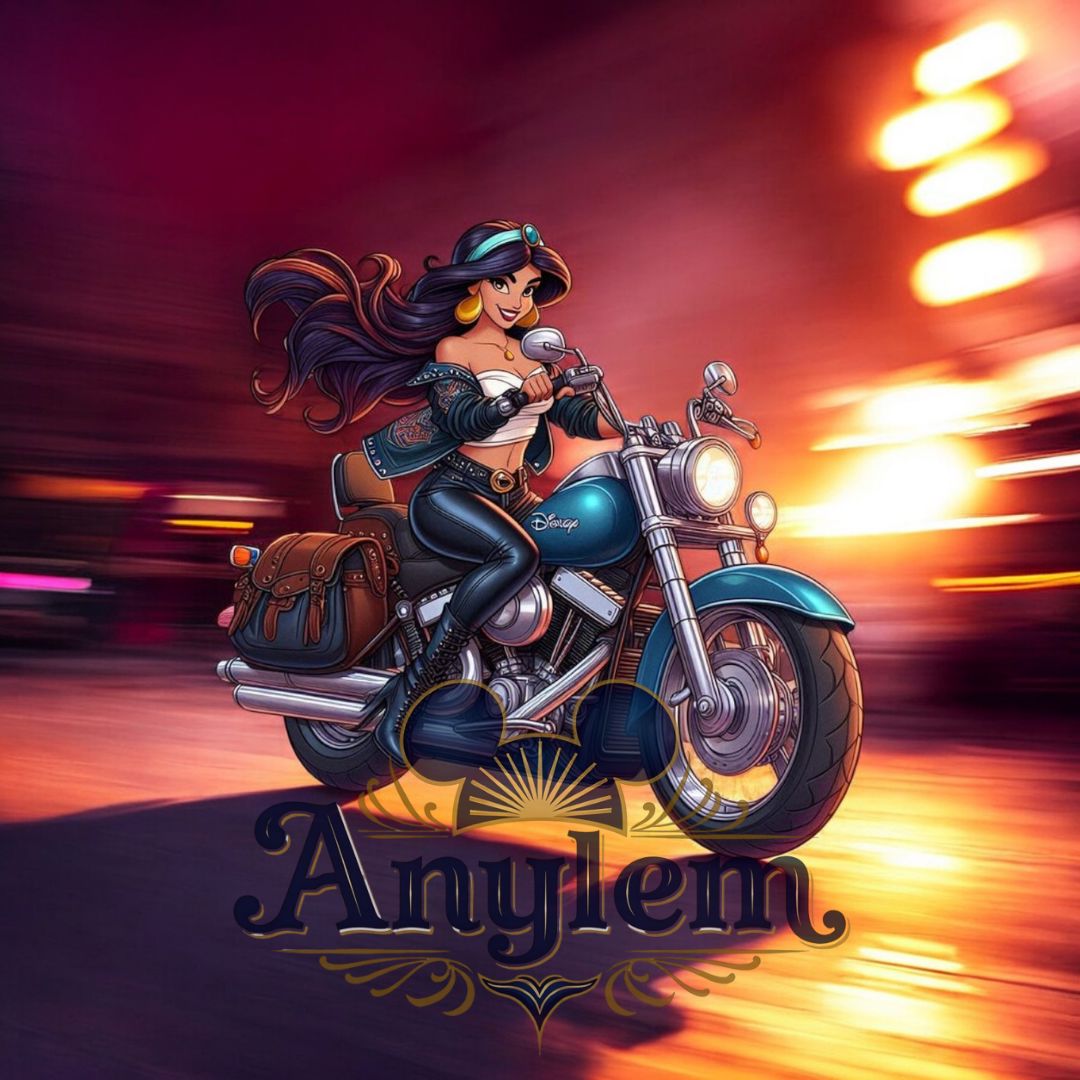 Jasmine - Personnalisation | Biker Personnalisation Disney Shop | Anylem Beauty 