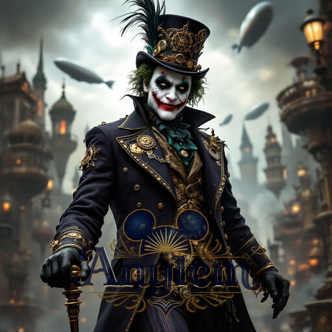 Joker - Personnalisation | Steampunk Personnalisation Disney Shop | Anylem Beauty 
