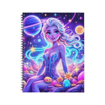 La Reine des Neiges - Carnet spirale A5 | Pâques Carnets et bloc-notes Disney Shop | Anylem Beauty 