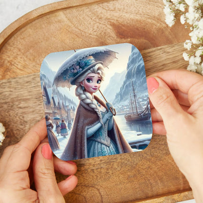 La Reine des Neiges - Dessous de verre | Années 20 Dessous de verres Disney Shop | Anylem Beauty 