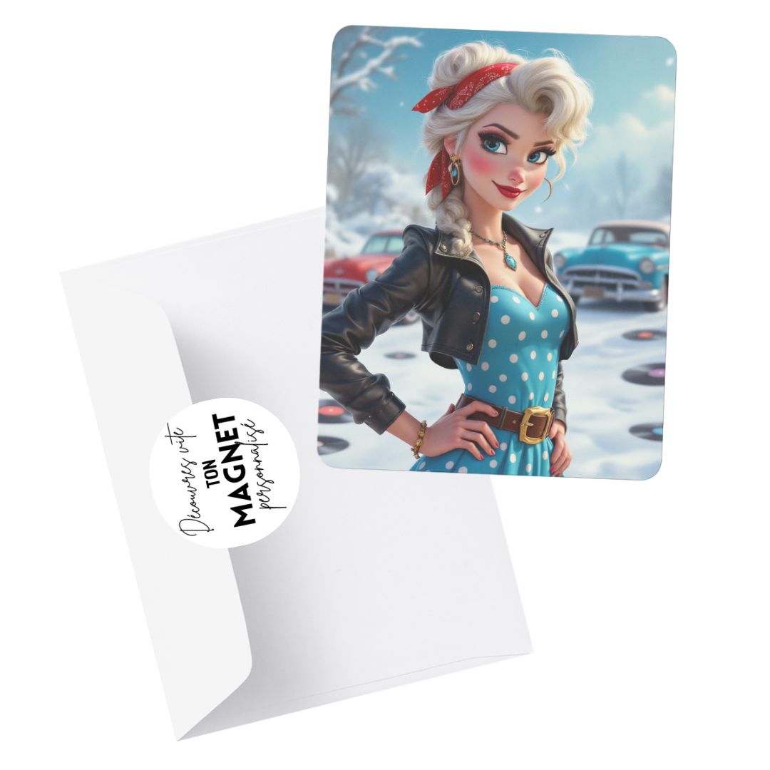 La Reine des Neiges - Magnet | Rockabilly Magnet Disney Shop | Anylem Beauty 