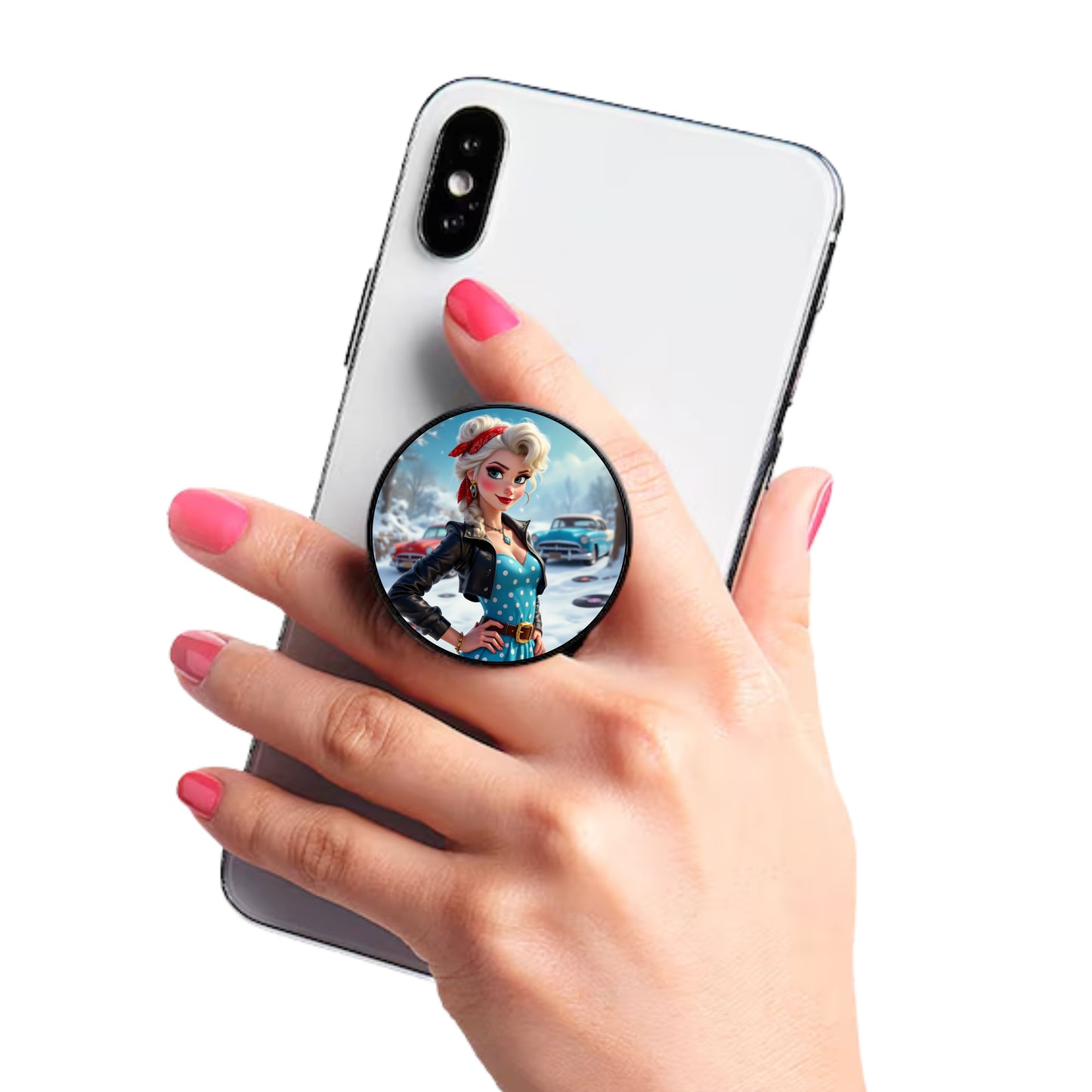 La Reine des Neiges - Phone Grip | Rockabilly Phone Grip Disney Shop | Anylem Beauty 