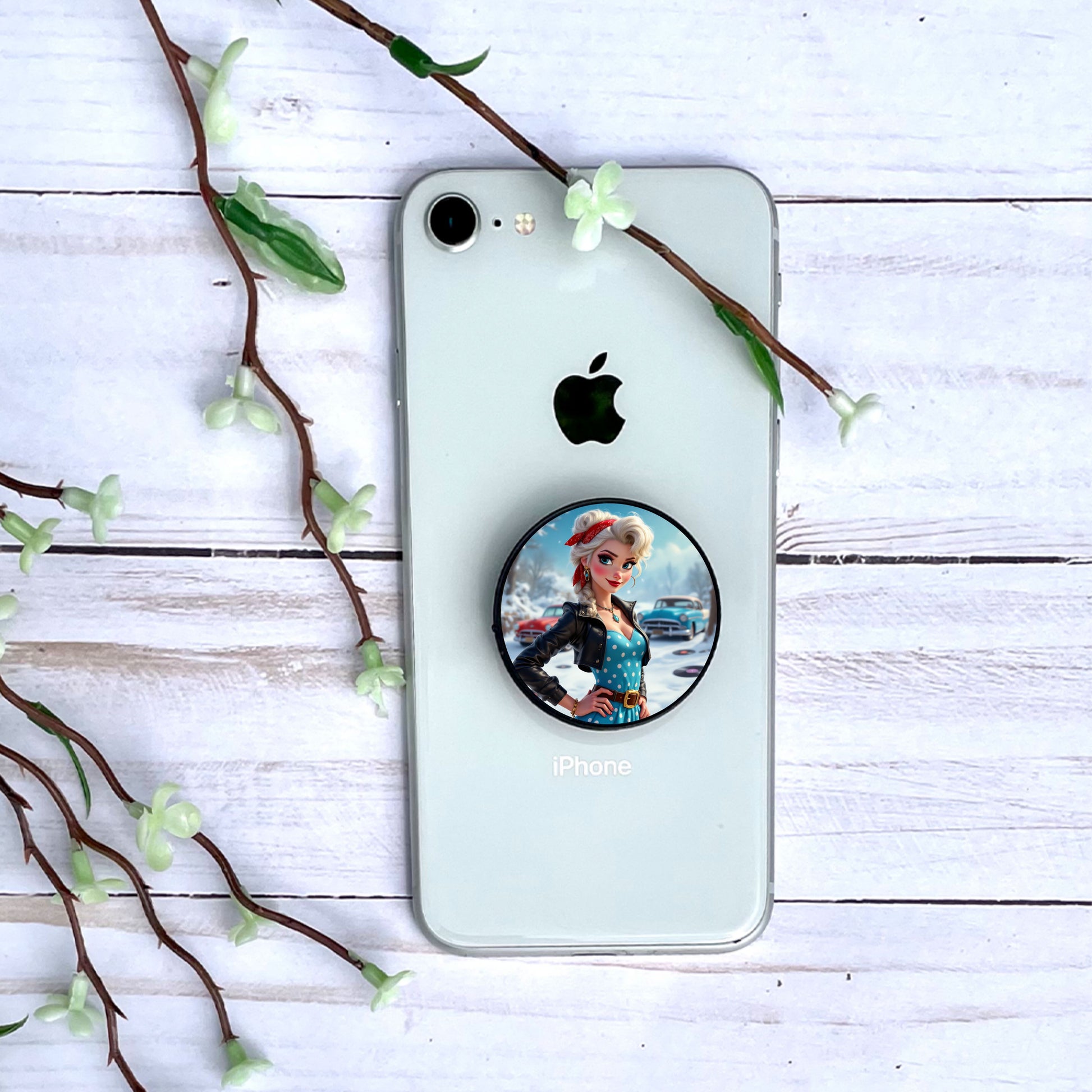 La Reine des Neiges - Phone Grip | Rockabilly Phone Grip Disney Shop | Anylem Beauty 