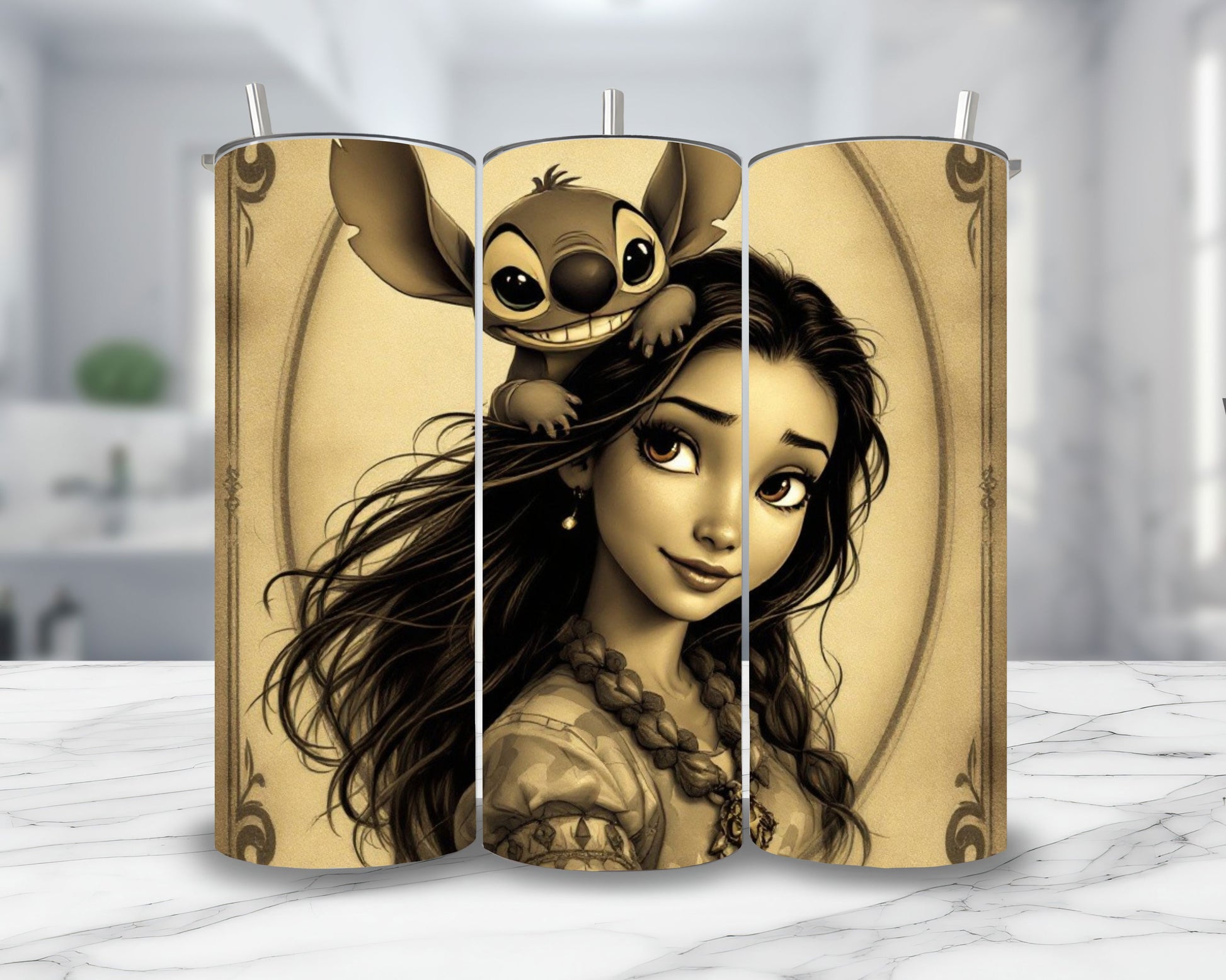 Lilo et Stitch - Personnalisation | Vintage Personnalisation Disney Shop | Anylem Beauty Thermos 570ml 