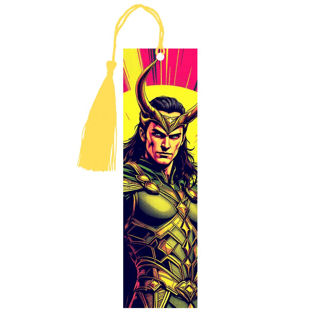 Loki - Marque-Pages avec prénom | Pop Art Marque-page Disney Shop | Anylem Beauty 