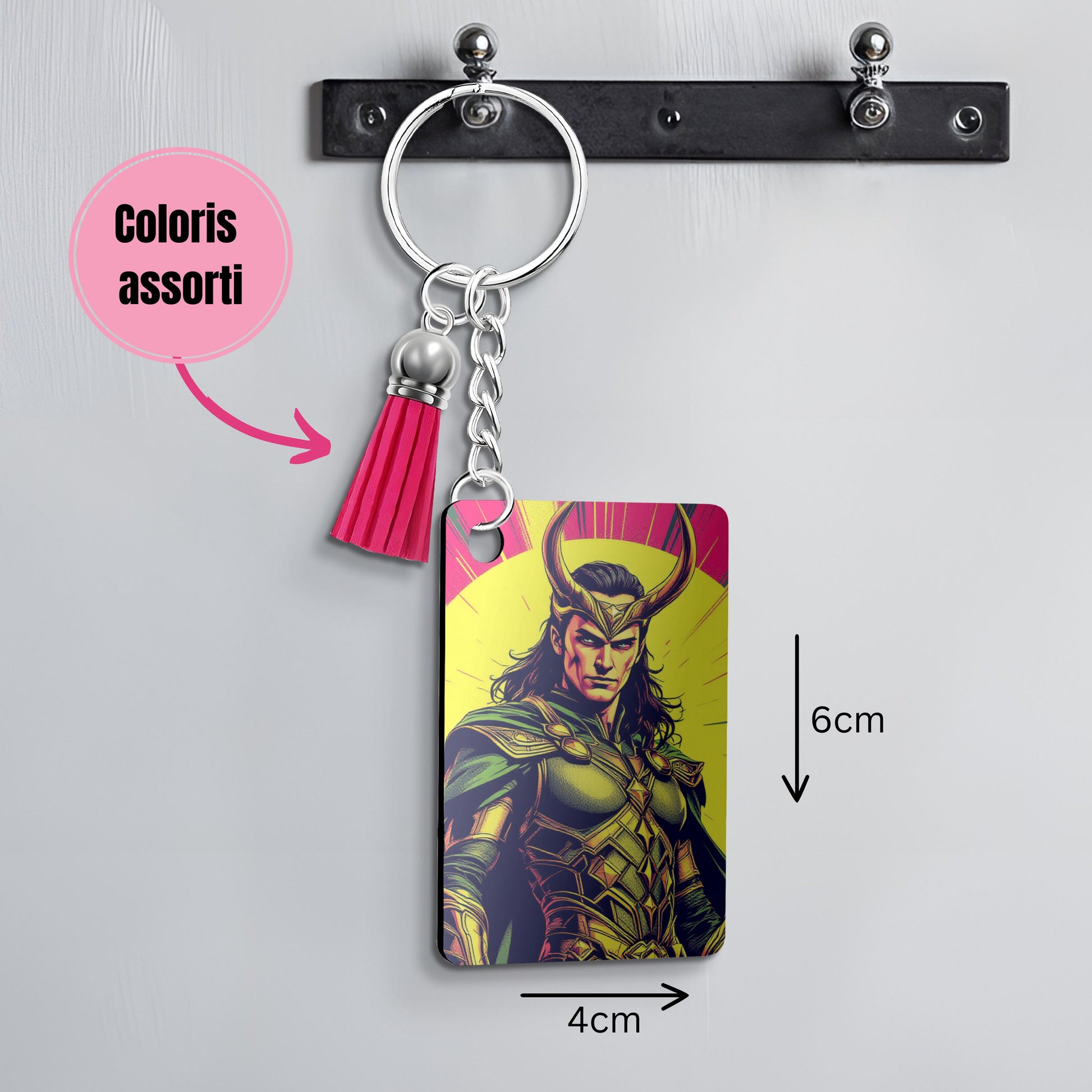 Loki - Porte Clé avec prénom | Pop Art Porte-clés Disney Shop | Anylem Beauty 