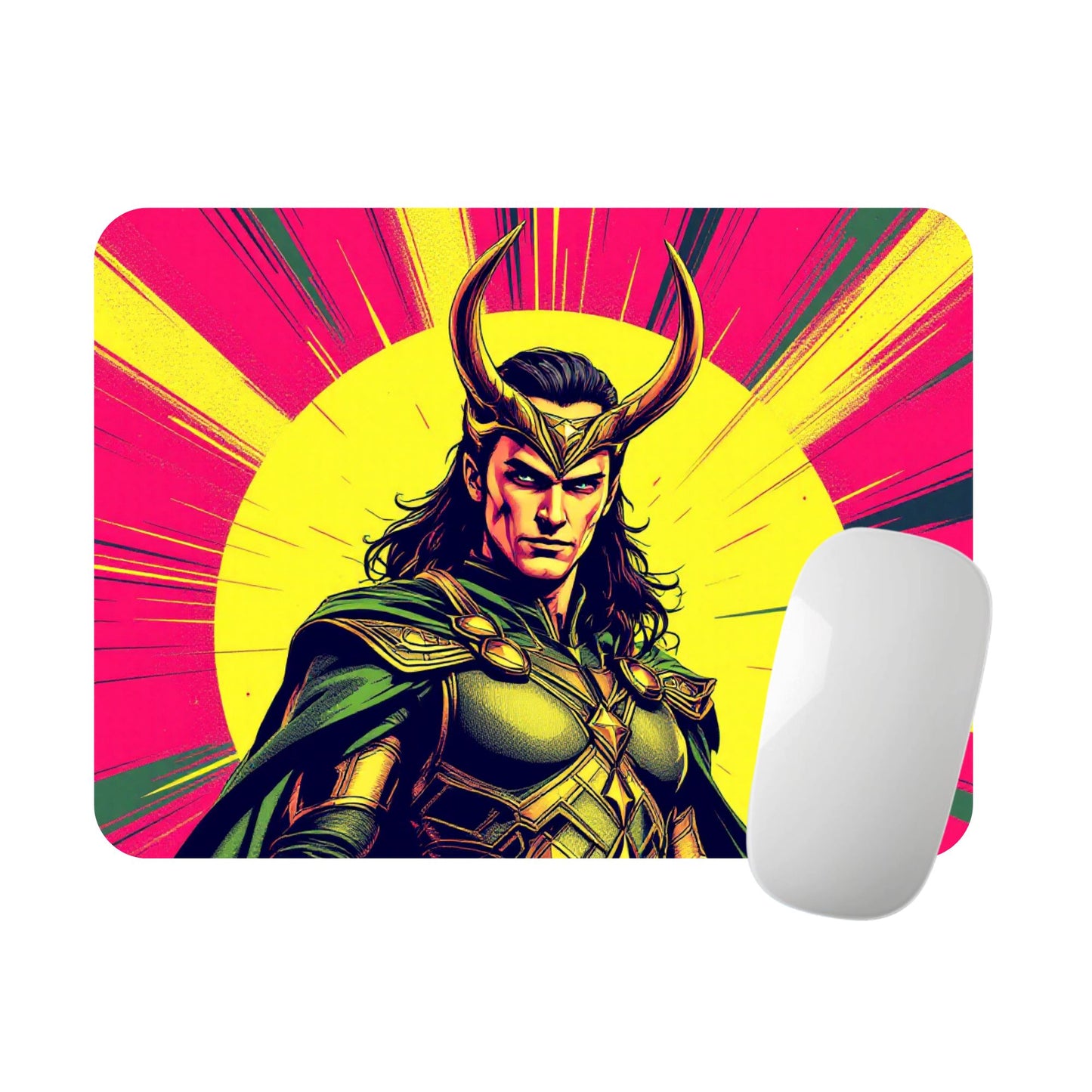 Loki - Tapis de souris | Pop Art Tapis de souris Disney Shop | Anylem Beauty 