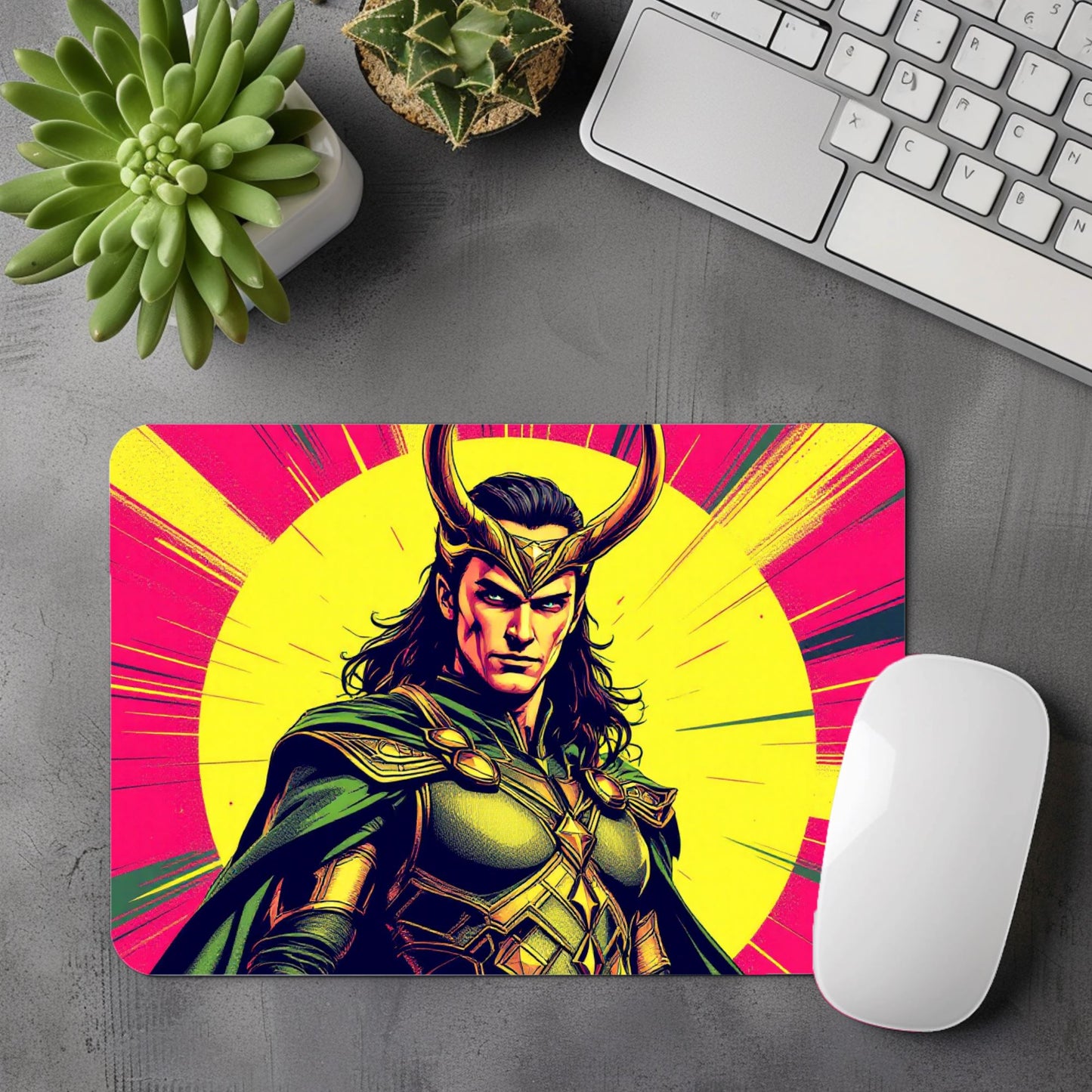 Loki - Tapis de souris | Pop Art Tapis de souris Disney Shop | Anylem Beauty 