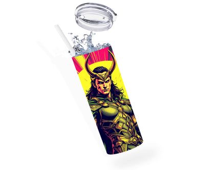 Loki - Thermos en acier inoxydable 600ml | Pop Art Thermos inoxydable Disney Shop | Anylem Beauty 