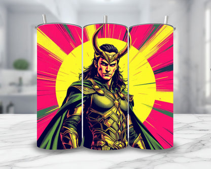 Loki - Thermos en acier inoxydable 600ml | Pop Art Thermos inoxydable Disney Shop | Anylem Beauty 