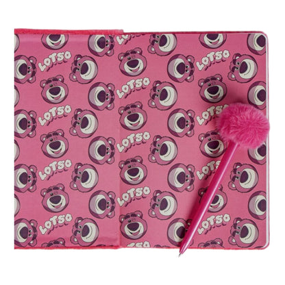 Lotso - Carnet de notes fourrure + stylo ponpon Carnets et bloc-notes Mastoys 