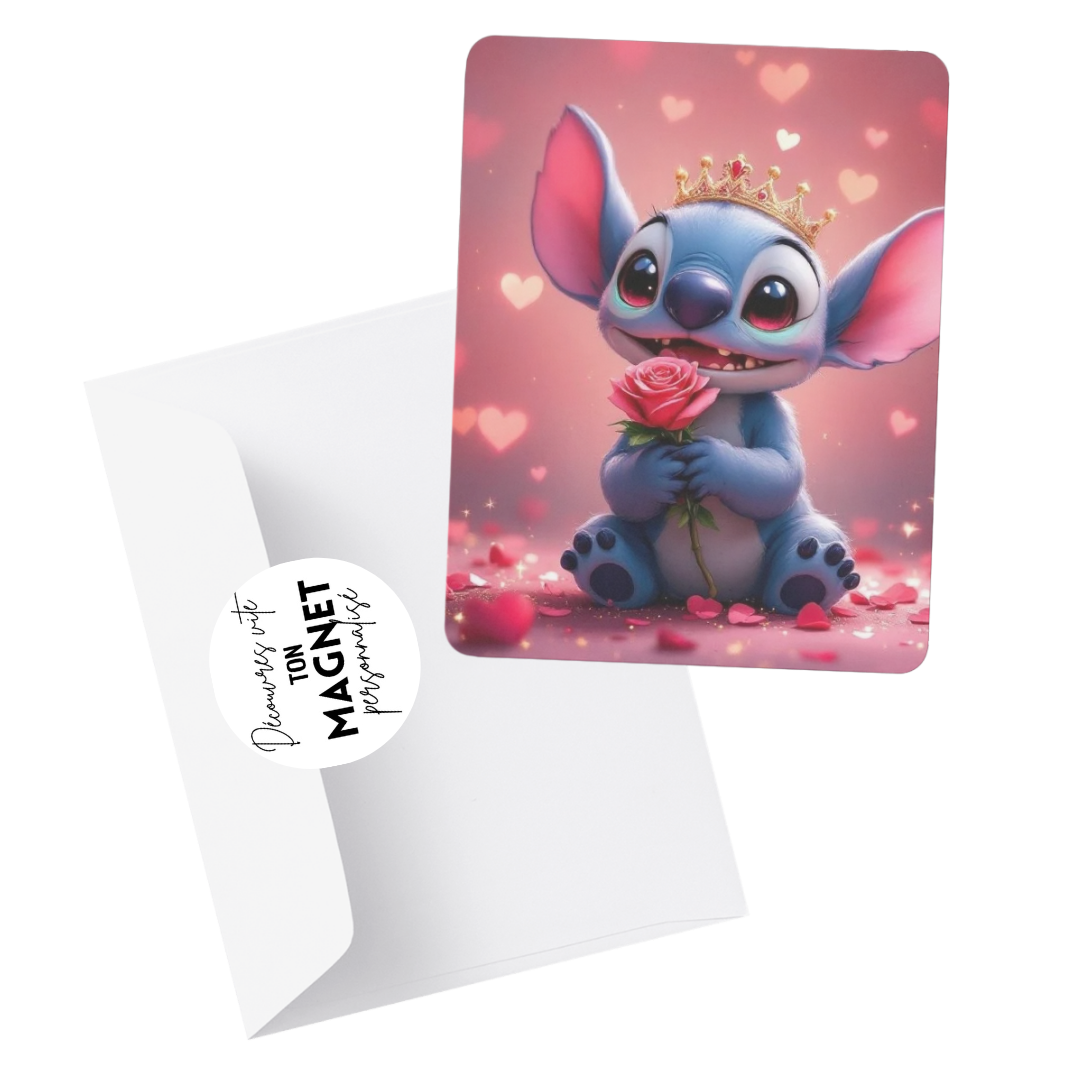 Stitch - Personnalisation | St Valentin (roi)
