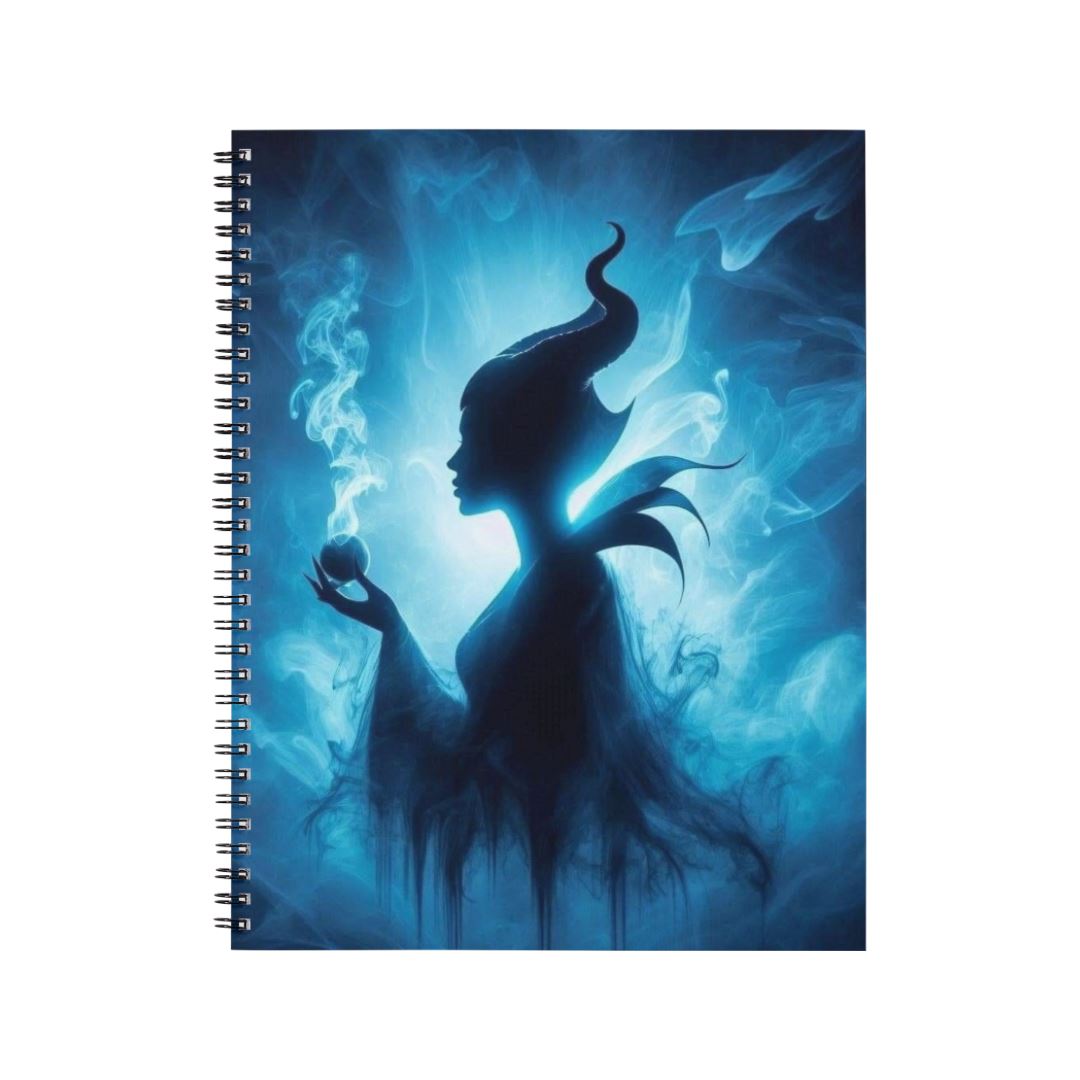 Maléfique - Carnet spirale A5 | Darkness Carnets et bloc-notes Disney Shop | Anylem Beauty 