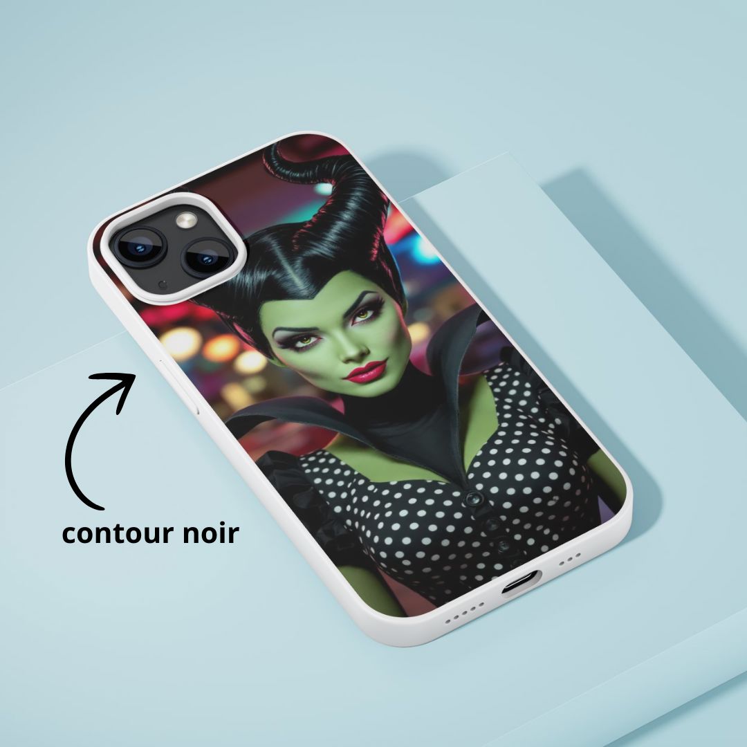 Maléfique - Coque de téléphone | Rockabilly Coque de téléphone Disney Shop | Anylem Beauty 